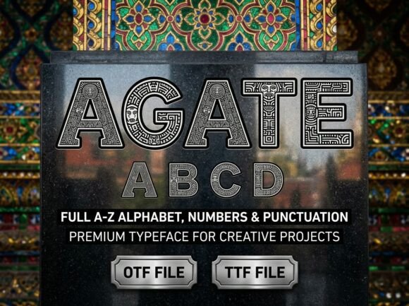 Agate Font: Bold & Mythical