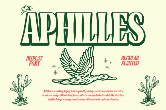 Aphilles Font for Bold Branding