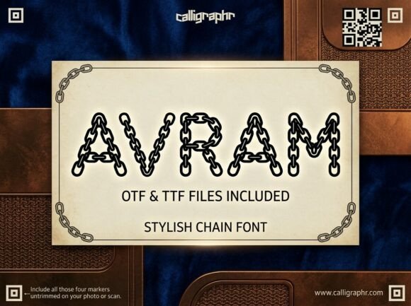 Avram Font: Bold Branding for Digital Campaigns