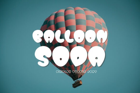 Balloon Soda Font