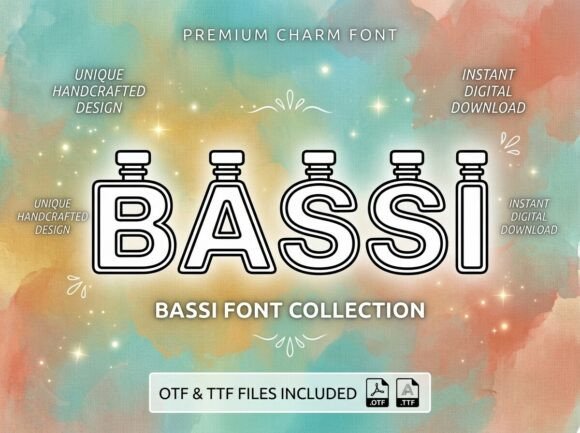 Bassi: A Bold Font for Creative Projects
