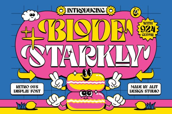 Blode Starkly: A Bold Font for Your Brand