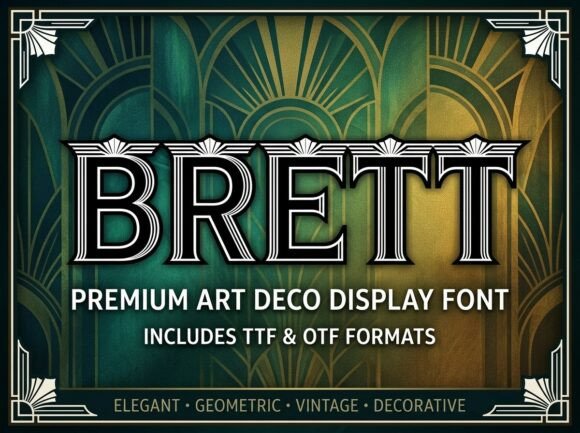 Brett Font: Bold Display for Web Design
