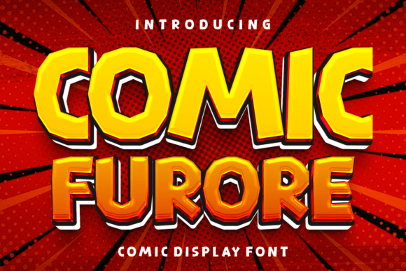 Comic Furore: A Font for Bold Campaigns
