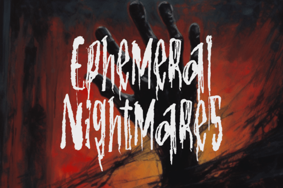 Ephemeral Nightmares Font for Bold Branding
