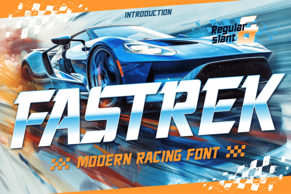 Fastrek: A Bold Font for Dynamic Design