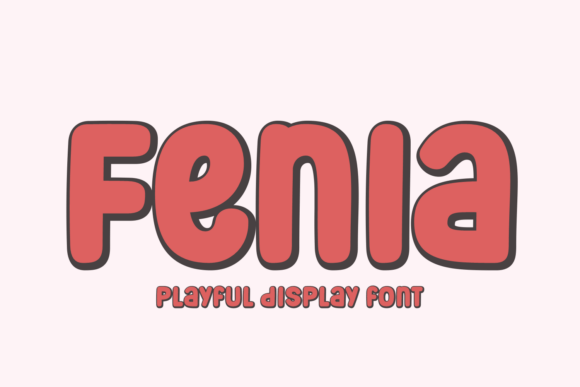 Fenia: A Modern Display Font