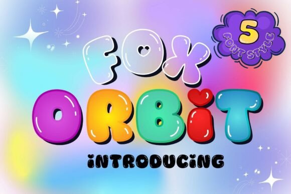 Fox Orbit Font for Vibrant Design