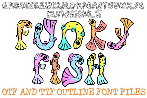 Funky Fish Font for Bold Campaigns