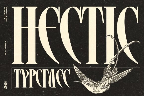 Hectic Font for Creative Makers