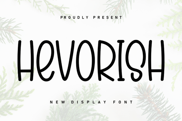 Hevorish Font for Creative Projects