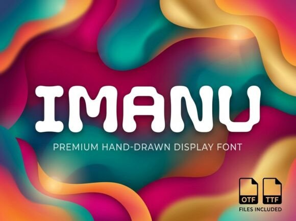 Imanu: A Bold Display Font
