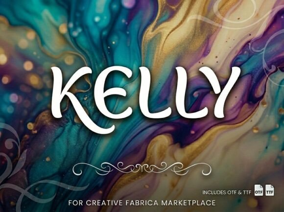 Kelly Font for Web Design