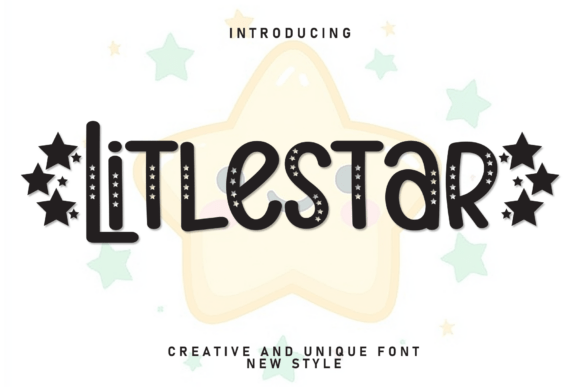 Litlestar Font for Creative Crafts