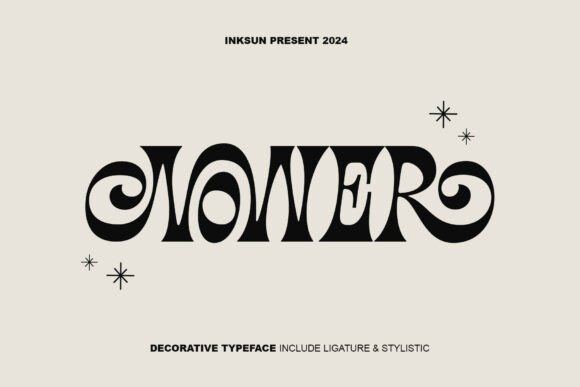 Nower: A Bold Display Typeface