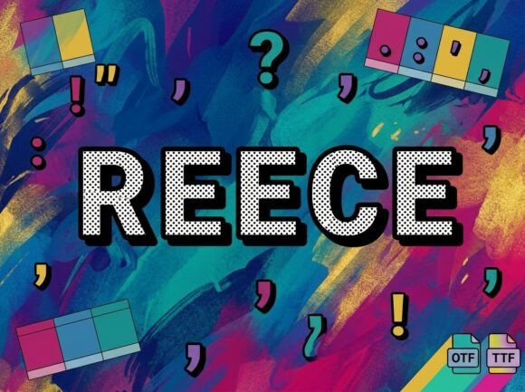 Reece Font: Bold, Vibrant, and Ready for Business