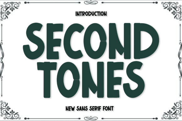Second Tones Font Review