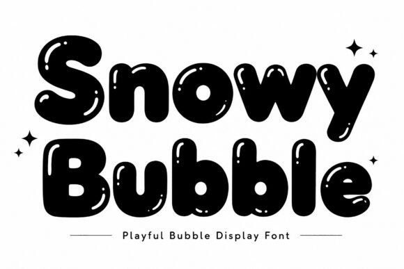 Snowy Bubble Font
