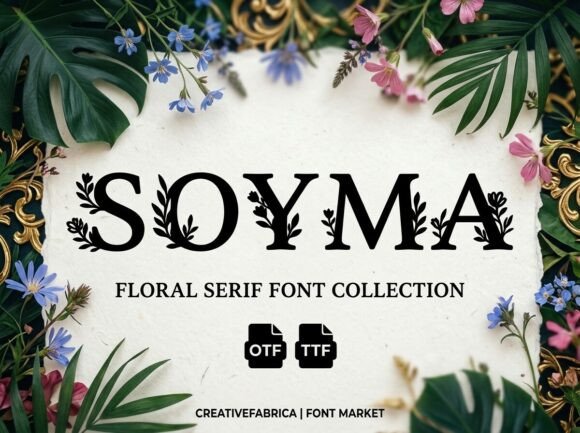 Soyma Font: Elegant Display Type