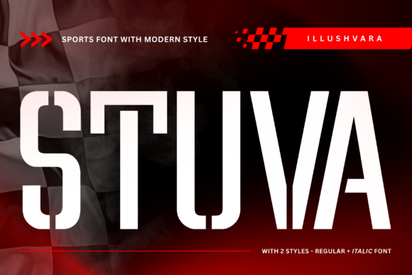 Stuva Sports Font for Creative Projects