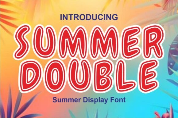 Summer Double Font for Web Design