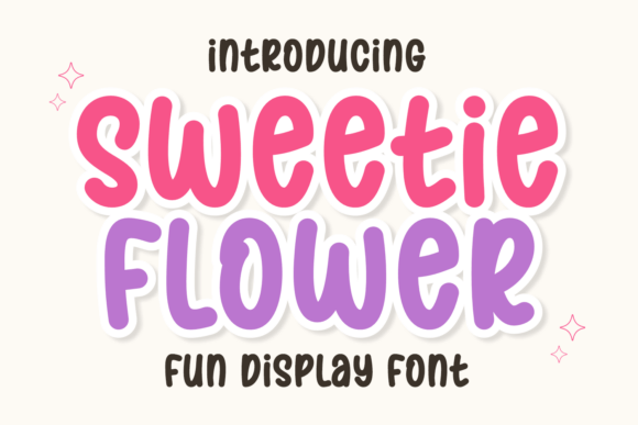 Sweetie Flower Font for Business