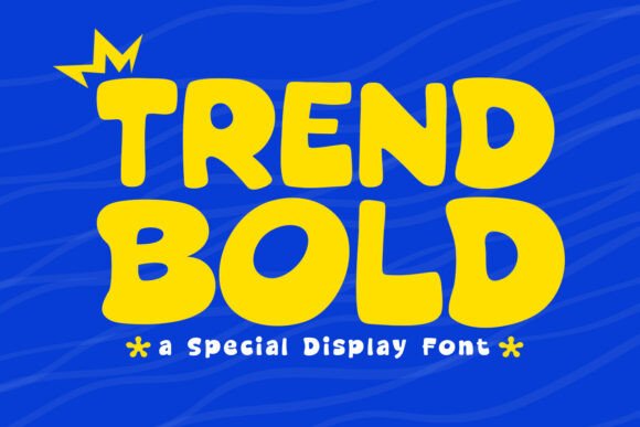 Trend Bold: A Modern Display Font for Creative Projects